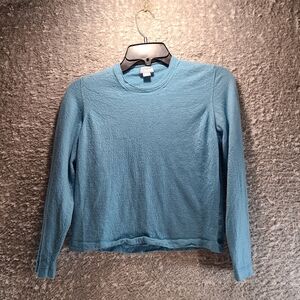 RICHARD GRAND 100% Cashmere Sweater Size XS Blue Made In Italy